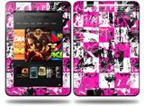Pink Graffiti Decal Style Skin fits Amazon Kindle Fire HD 8.9 inch