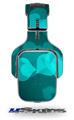 Bokeh Hearts Neon Teal Decal Style Skin (fits Tritton AX Pro Gaming Headphones - HEADPHONES NOT INCLUDED) 