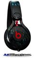 WraptorSkinz Skin Decal Wrap compatible with Beats Mixr Headphones Coral Reef Skin Only (HEADPHONES NOT INCLUDED)