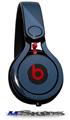 WraptorSkinz Skin Decal Wrap compatible with Beats Mixr Headphones VintageID 25 Blue Skin Only (HEADPHONES NOT INCLUDED)
