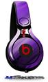 WraptorSkinz Skin Decal Wrap compatible with Beats Mixr Headphones Paint Blend Purple Skin Only (HEADPHONES NOT INCLUDED)