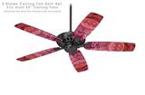 Tie Dye Happy 102 - Ceiling Fan Skin Kit fits most 52 inch fans (FAN and BLADES SOLD SEPARATELY)