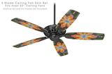 Tie Dye Star 103 - Ceiling Fan Skin Kit fits most 52 inch fans (FAN and BLADES SOLD SEPARATELY)