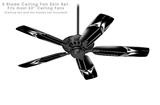 Smooth Moves - Ceiling Fan Skin Kit fits most 52 inch fans (FAN and BLADES SOLD SEPARATELY)