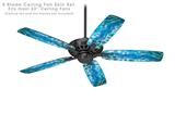 Phat Dyes - Lines- 101 - Ceiling Fan Skin Kit fits most 52 inch fans (FAN and BLADES SOLD SEPARATELY)