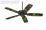 WraptorCamo Digital Camo Timber - Ceiling Fan Skin Kit fits most 52 inch fans (FAN and BLADES SOLD SEPARATELY)
