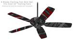 Baja 0014 Red Dark - Ceiling Fan Skin Kit fits most 52 inch fans (FAN and BLADES SOLD SEPARATELY)