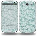 Flowers Pattern 09 - Decal Style Skin (fits Samsung Galaxy S III S3)